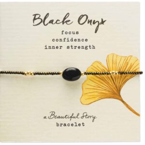 Armbandje Zwarte Onyx