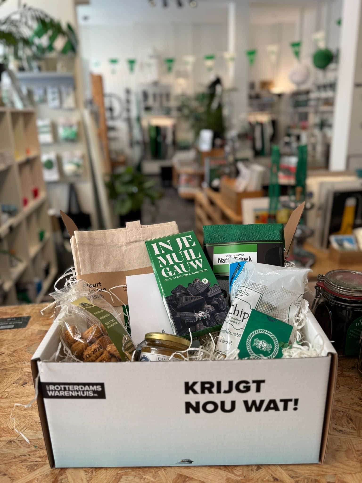 Cadeaupakket van het Rotterdams Warenhuis