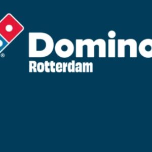 5 medium pizza's van Domino's